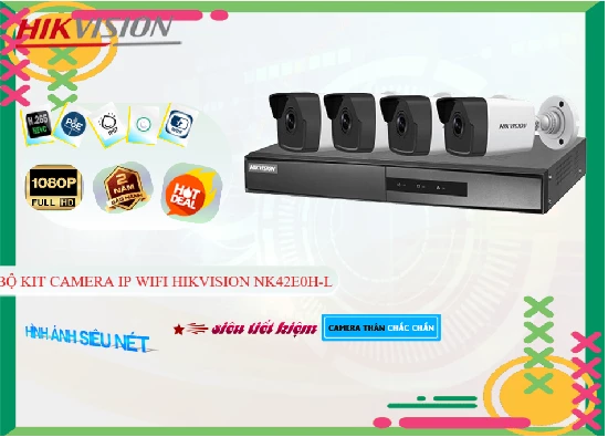 Lắp đặt camera tân phú NK42E0H-L Camera Thiết kế Đẹp  Hikvision
