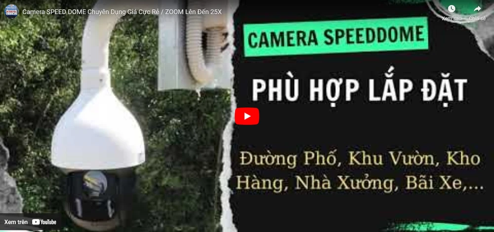 Thông Số Camera Speedom Cần Quan Tâm