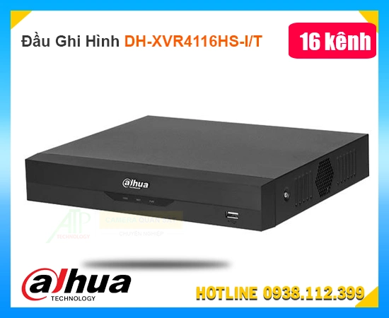Lắp đặt camera Đầu Ghi 16 DH-XVR4116HS-I/T