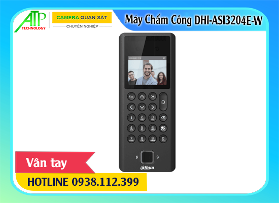 Máy chấm công khuôn mặt Dahua DHI-ASI3204E-W, Máy chấm công vân tay Dahua DHI-ASI3204E-W, Bộ chấm công nhận diện khuôn mặt DHI-ASI3204E-W, Máy điểm danh Dahua DHI-ASI3204E-W, Bộ kiểm soát cửa Dahua DHI-ASI3204E-W, Máy chấm công Dahua DHI-ASI3204E-W wifi, Máy chấm công Dahua DHI-ASI3204E-W giá rẻ