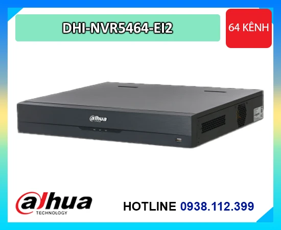 Lắp đặt camera Đầu ghi hình camera IP 64 kênh Dahua DHI-NVR5464-EI2