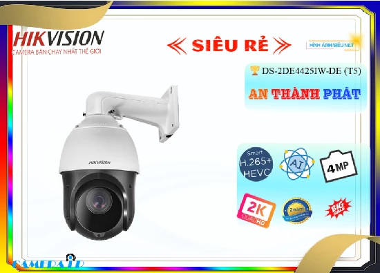 Lắp đặt camera tân phú Camera Hikvision DS-2DE4425IW-DE(T5)