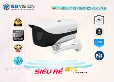 Camera IP Kbvision KX-C2003N3-B,KX-C2003N3-B giá mới nhấtKX-C2003N3-B Chính hãng,KX C2003N3 B,Giá Bán KX-C2003N3-B FULL HD 1080P 2.0 MP ,Nơi Lắp  Camera Giám Sát KX-C2003N3-B,KX-C2003N3-B giá mới nhất,KX-C2003N3-B Chính hãng,Giá ,phân phối KX-C2003N3-B