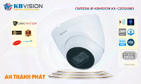 Lắp đặt camera tân phú KX-C2012AN3 Camera Sắc Nét  KBvision