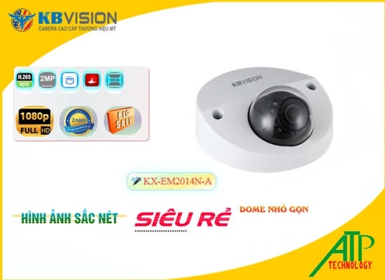 Lắp đặt camera tân phú Camera KBvision Sắt Nét KX-EM2014N-A
