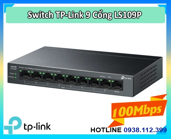 Lắp đặt camera Switch TP-Link LS109P