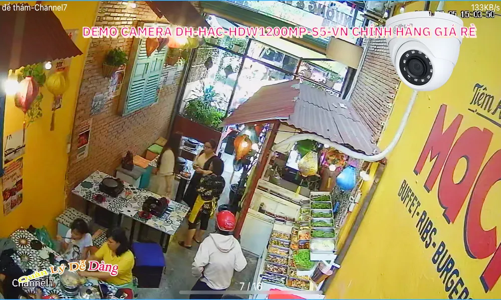 DH-HAC-HDW1200MP-S5-VN sắc nét Dahua