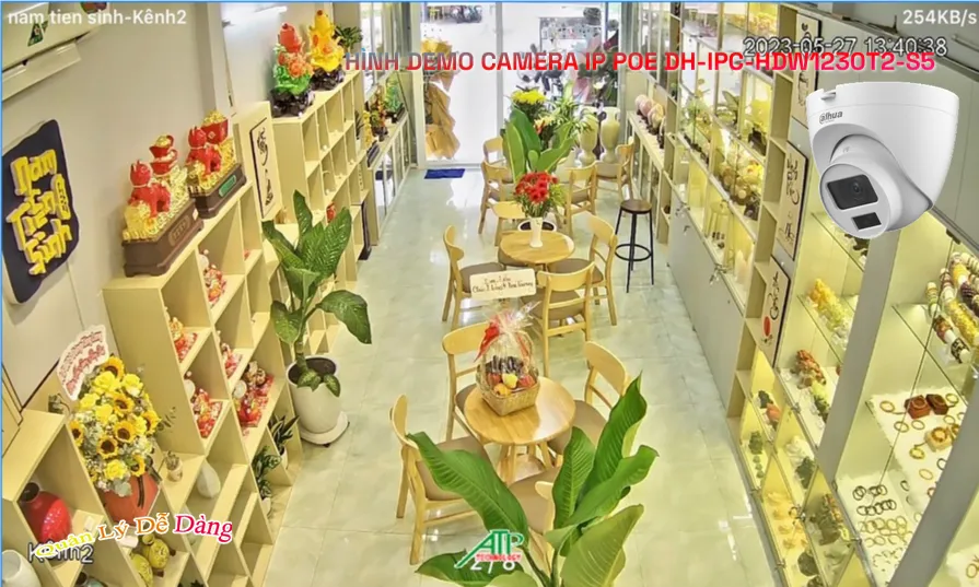 HD IP DH-IPC-HDW1230T2-S5 sắc nét Dahua HD IP DH-IPC-HDW1230T2-S5 sắc nét Dahua