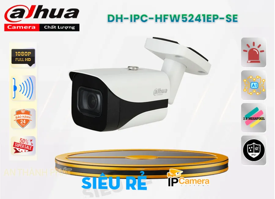 Camera IP Dahua DH-IPC-HFW5241EP-SE,thông số DH-IPC-HFW5241EP-SE,DH IPC HFW5241EP SE,chức năng DH-IPC-HFW5241EP-SE 2.0 MP FULL HD 1080P , Thiết Bị Camera DH-IPC-HFW5241EP-SE Giá rẻ nhất,DH-IPC-HFW5241EP-SE bán uy tín,sale DH-IPC-HFW5241EP-SE,giá kỹ thuật DH-IPC-HFW5241EP-SE,phân phối DH-IPC-HFW5241EP-SE,DH-IPC-HFW5241EP-SE Bán Giá Rẻ,DH-IPC-HFW5241EP-SE Tiết kiệm,DH-IPC-HFW5241EP-SE giá hấp dẫn,Giá Bán DH-IPC-HFW5241EP-SE,Nơi Lắp DH-IPC-HFW5241EP-SE