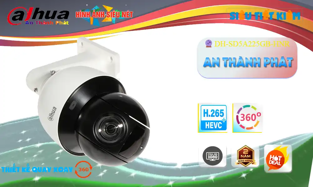 ➠  DH-SD5A225GB-HNR sắc nét Dahua