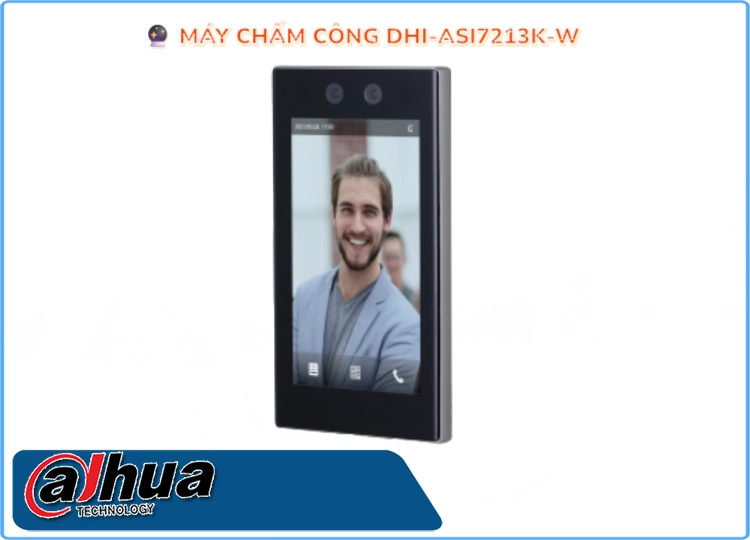 DHI-ASI7213K-W, Dahua DHI-ASI7213K-W,Máy chấm công Dahua ASI7213K-W, thiết bị chấm công Dahua ASI7213K-W, máy kiểm soát ra vào Dahua ASI7213K-W, máy nhận diện khuôn mặt ASI7213K-W, máy điểm danh Dahua ASI7213K-W, đầu đọc thẻ Dahua ASI7213K-W, máy kiểm soát cửa ASI7213K-W