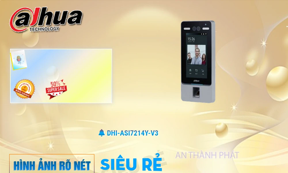DHI-ASI7214Y-V3  Dahua  Máy Quản Lý Nhân Viên