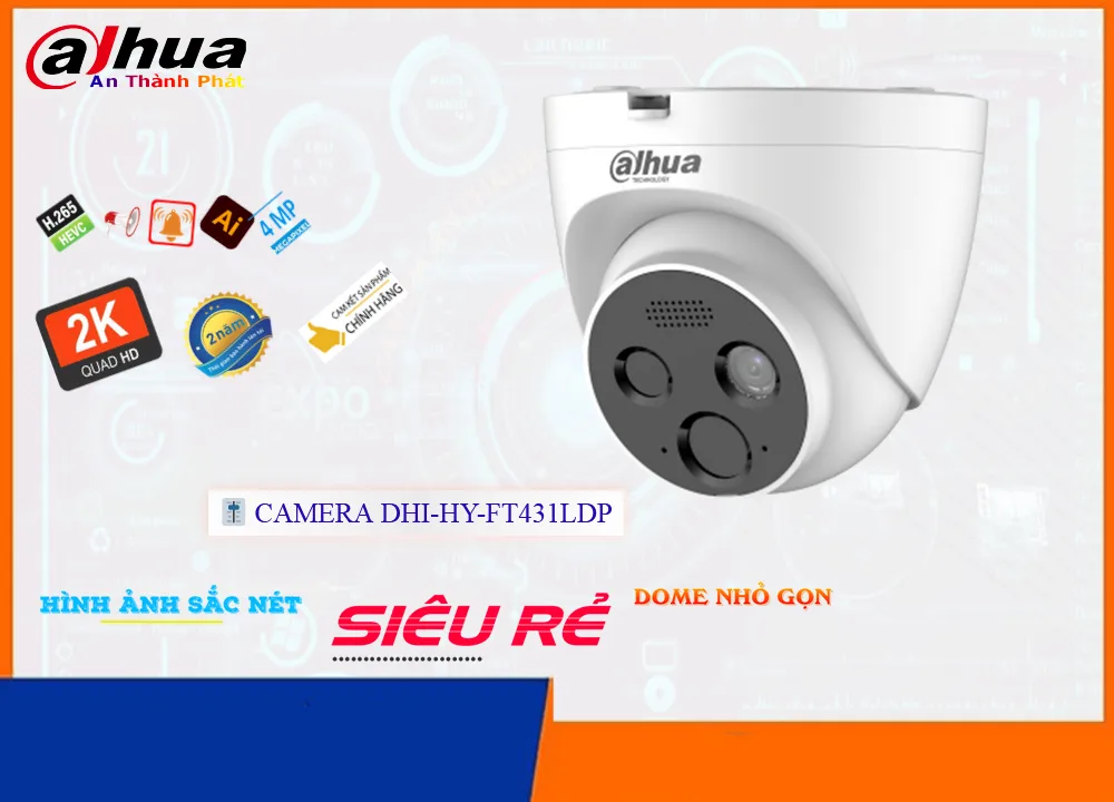 Camera  Dahua Giá rẻ DHI-HY-FT431LDP
