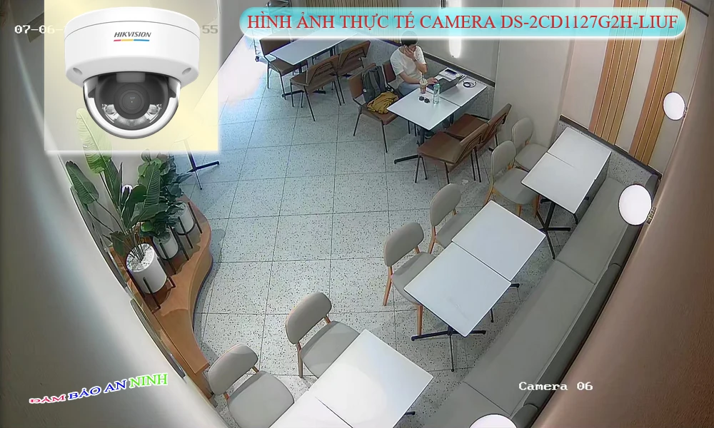 Camera Công Nghệ POE DS-2CD1127G2H-LIUF Hikvision
