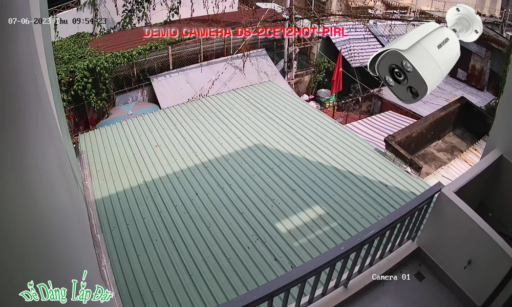 DS-2CE12D0T-PIRL sắc nét Hikvision