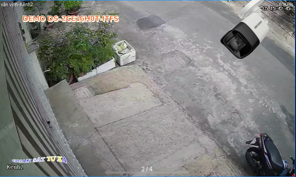 DS-2CE16H0T-ITFS sắc nét Hikvision