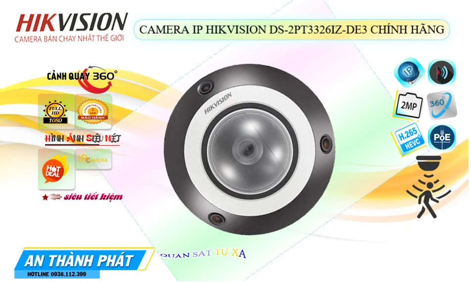 DS-2PT3326IZ-DE3 sắc nét Hikvision