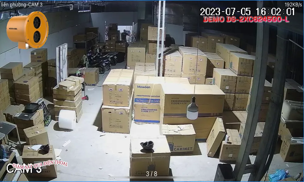 DS-2XC6245G0-L sắc nét Hikvision