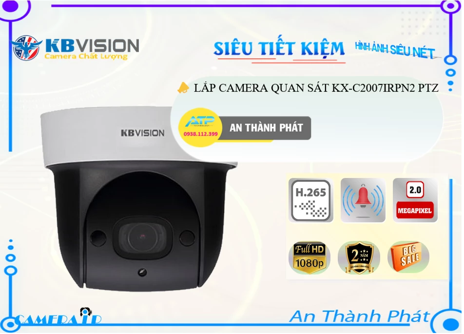 ➠ KX-C2007IRPN2 sắc nét KBvision ➠ KX-C2007IRPN2 sắc nét KBvision