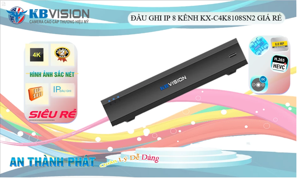 KX-C4K8108SN2 sắc nét KBvision