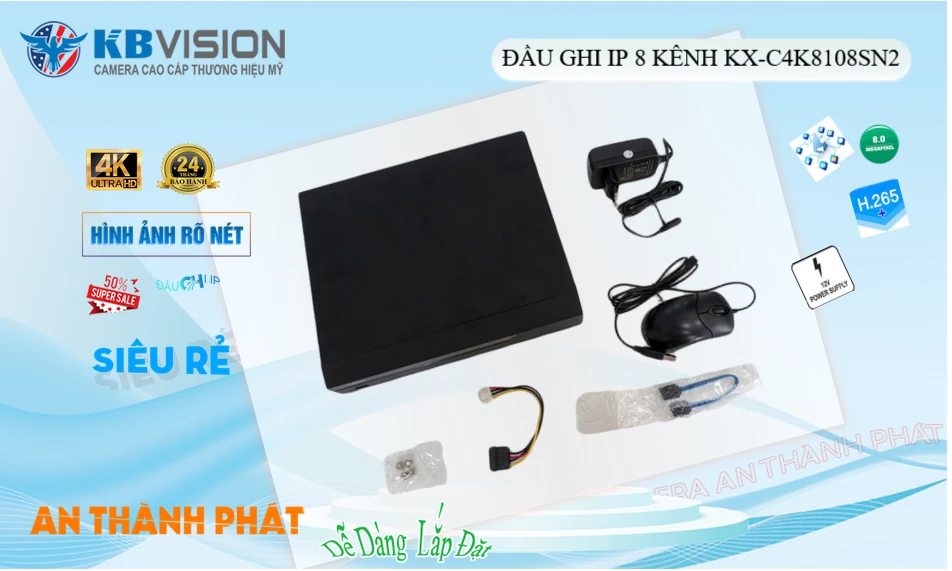 KX-C4K8108SN2 sắc nét KBvision