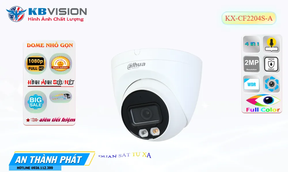 KX-CF2204S-A sắc nét KBvision