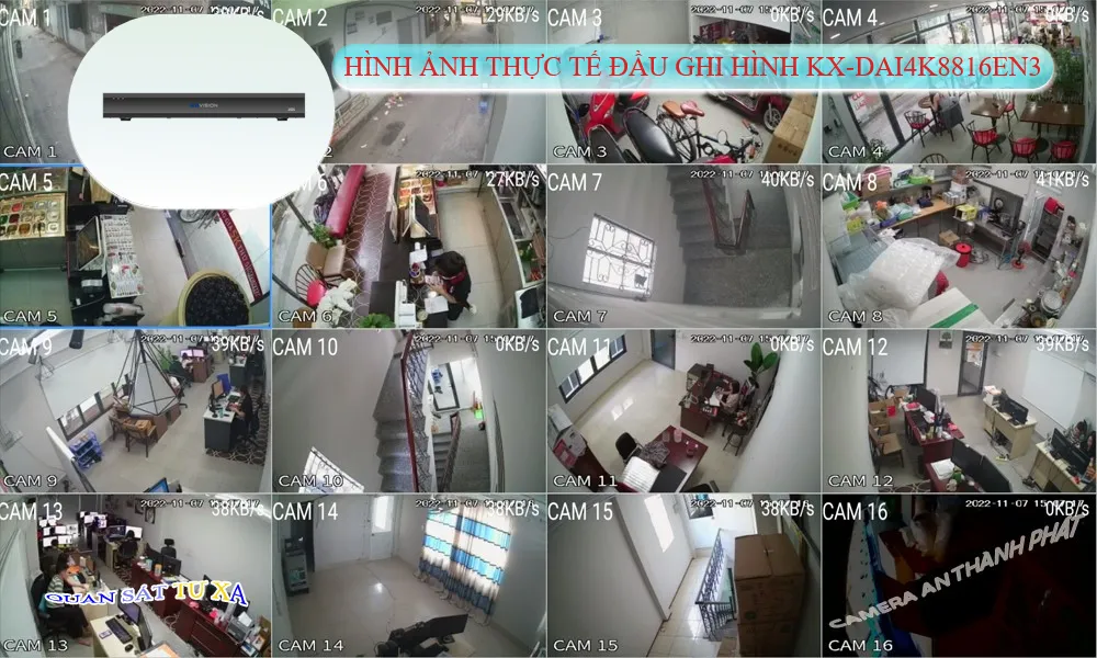 KX-DAi4K8816EN3 sắc nét KBvision