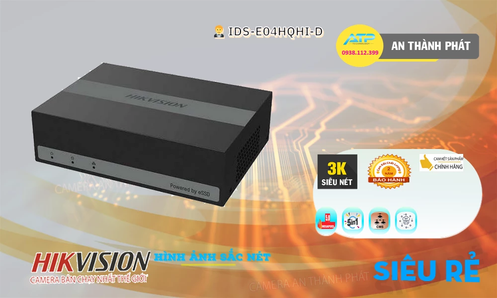 iDS-E04HQHI-D sắc nét Hikvision