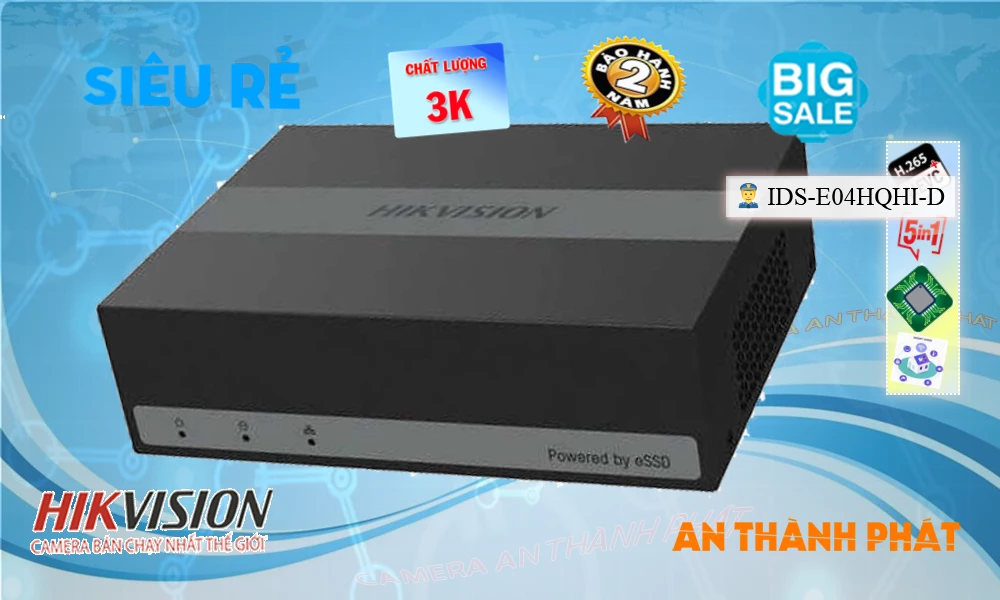 iDS-E04HQHI-D sắc nét Hikvision